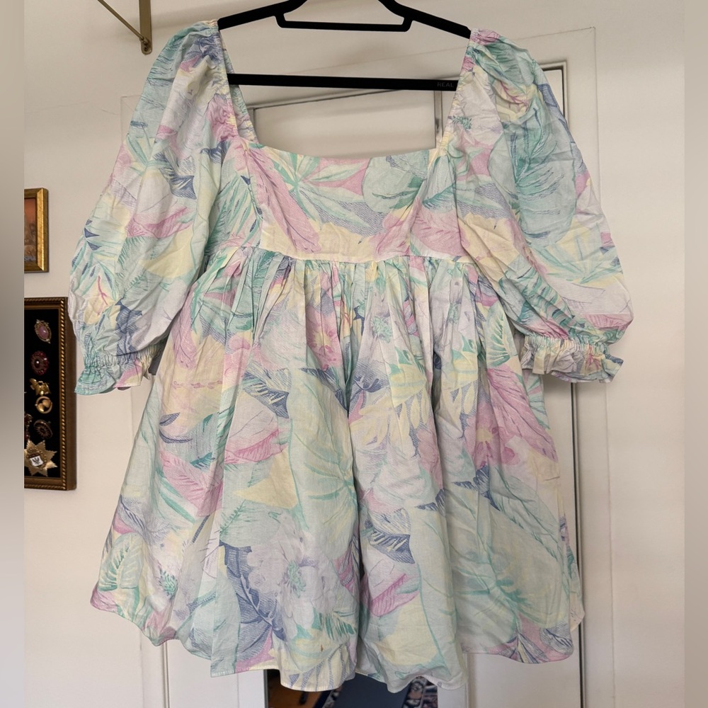 Selkie Honeymoon Puff Dress
